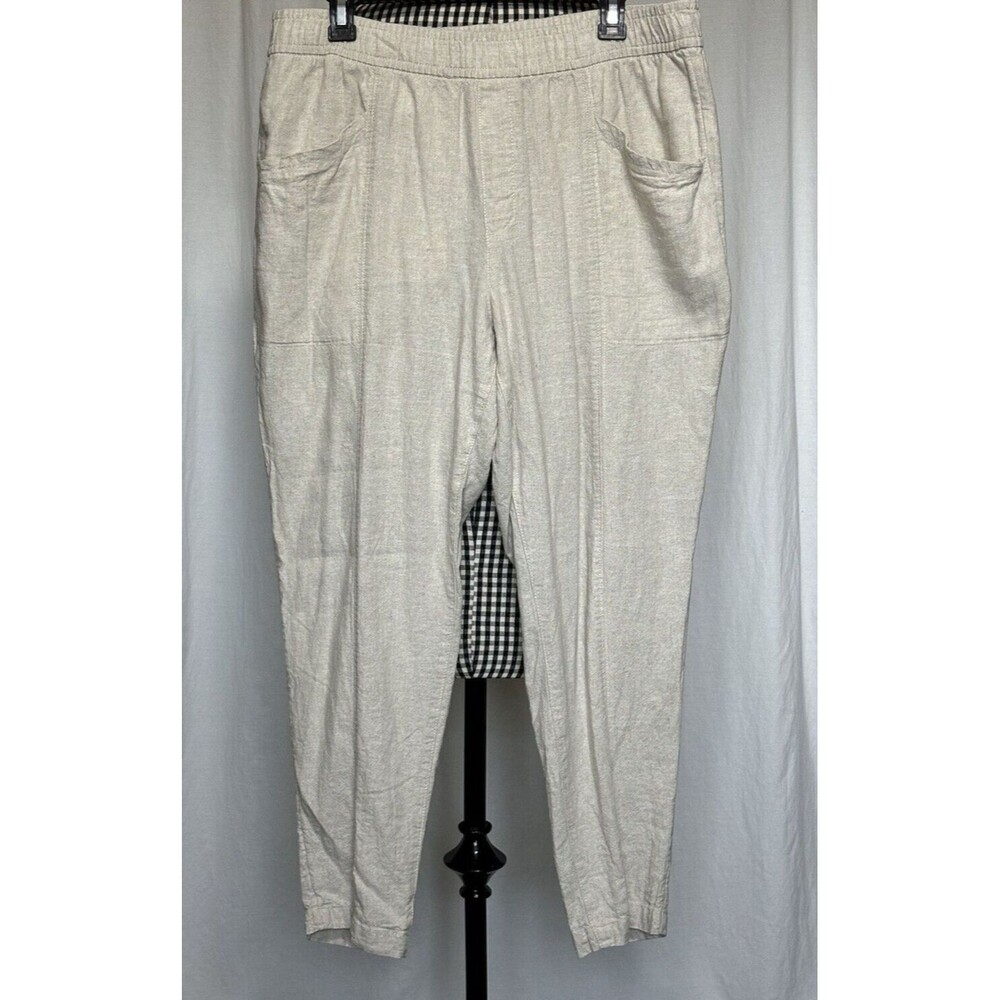 Old Navy Cream Ankle Pants